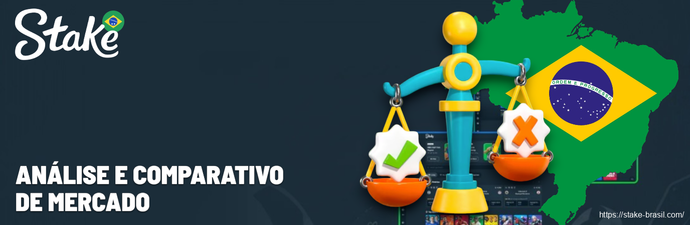 Análise e Comparativo de Mercado Stake Cassino