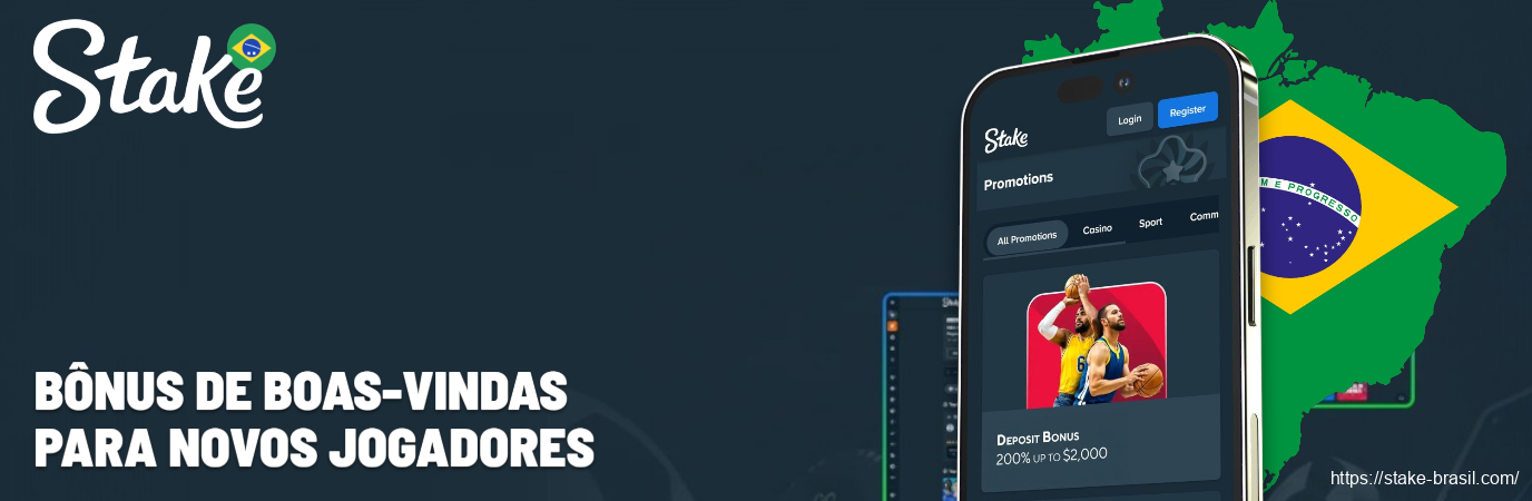 Bônus de Boas-Vindas para Novos Jogadores Stake Cassino