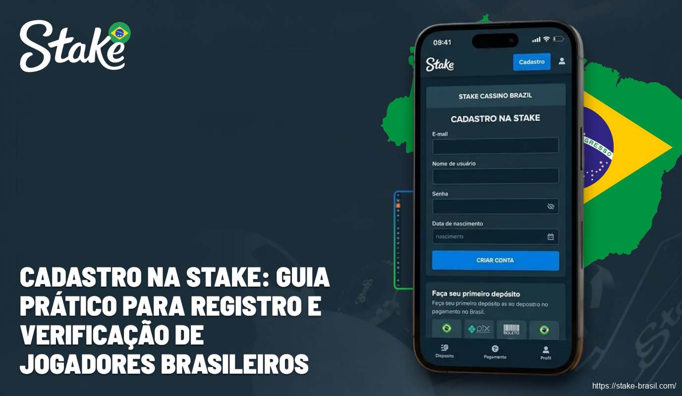 Cadastro na Stake