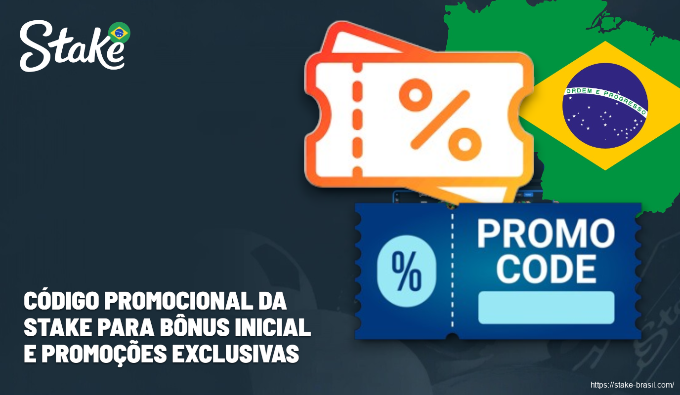 Código promocional da Stake para bônus inicial e promoções exclusivas Stake Cassino