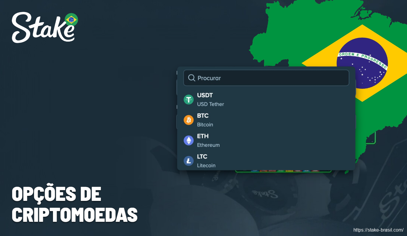 Opções de criptomoedas Stake Cassino