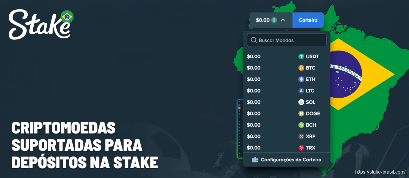criptomoedas aceitas na stake depósito Cassino